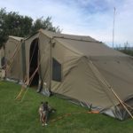 2 tents joined together - great space!
