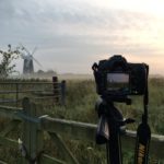 Early morning time lapse shot 