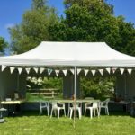 Gazebo set up 